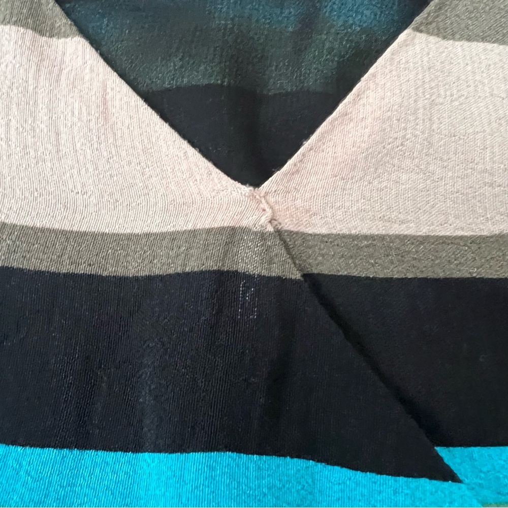 Zara Multi Color Peplum Camisole Spaghetti Strap V-Neck Top - Picture 7 of 11